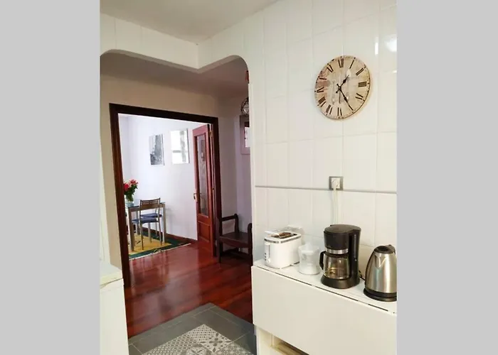 公寓 En Cimadevilla Junto Al Puerto Deportivo 希洪